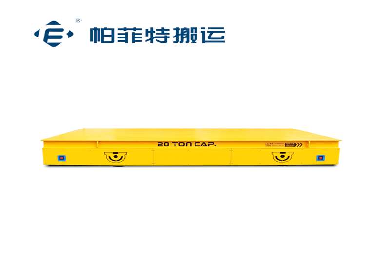 江西南昌萬向輪無軌電動平車驗貨成功