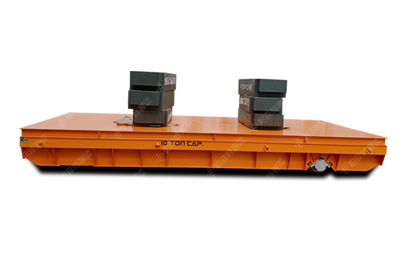 天津濱海新區(qū)BWP-10噸無軌電動平車順利交付